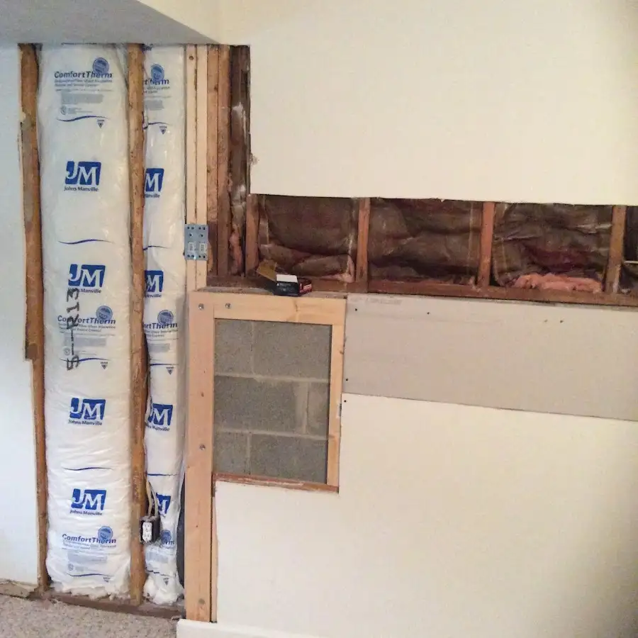 Wall insulation replacement during Odor Removal & Deodorization in Lantana